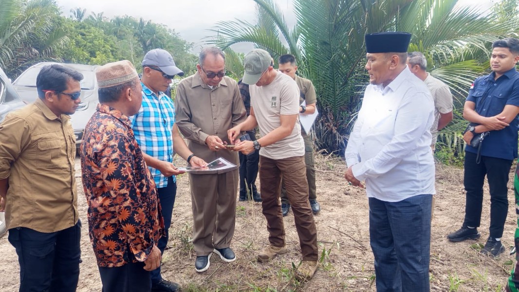Wakil Walikota Dumai Sambut Danjen Kopassus di Basilam Baru