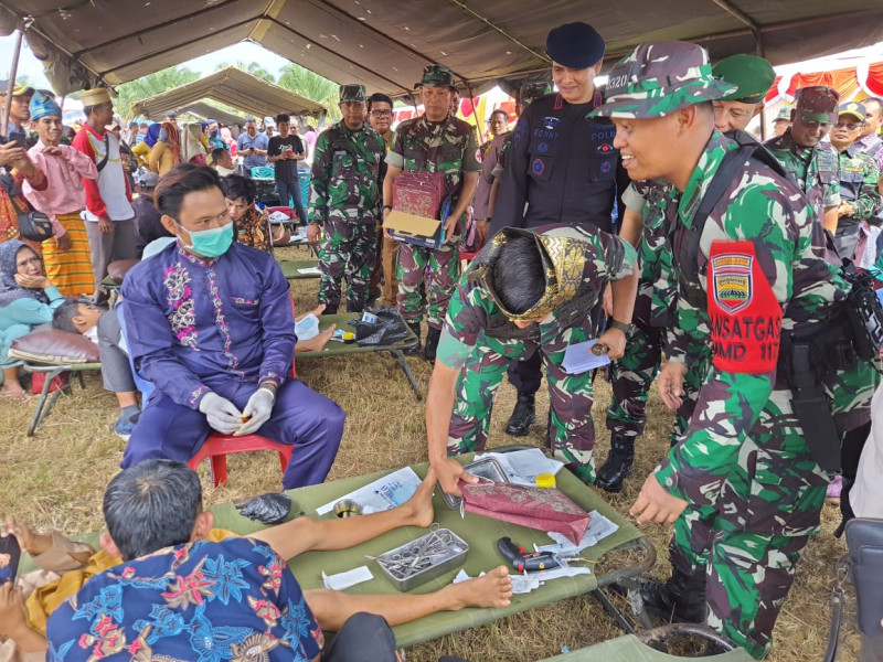 Dansatgas TMMD ke 117 Ucapkan Terima Kasih Kepada Semua Pihak