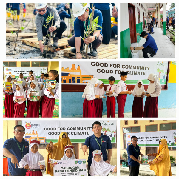 Apical Dumai Lakukan Serangkaian Kegiatan yang Baik untuk Masyarakat dan Iklim