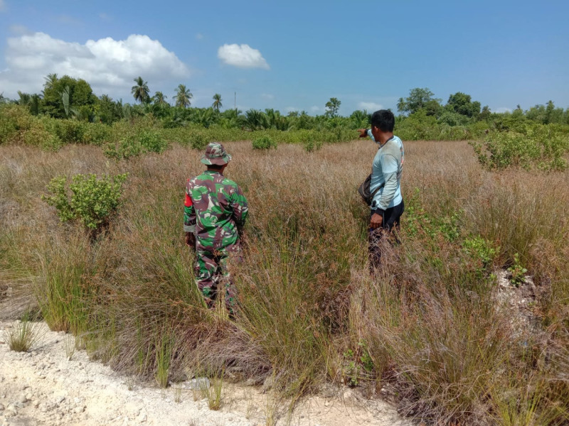 Kesiap Siagaan Sertu Jainal Arifin Dalam Mengantisipasi Terjadinya Karhutla