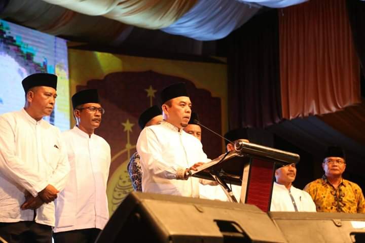 Bupati Labuhanbatu Andi Suhaimi Dalimunthe Tutup Acara MTQH ke 49 Tingkat Kabupaten 2020
