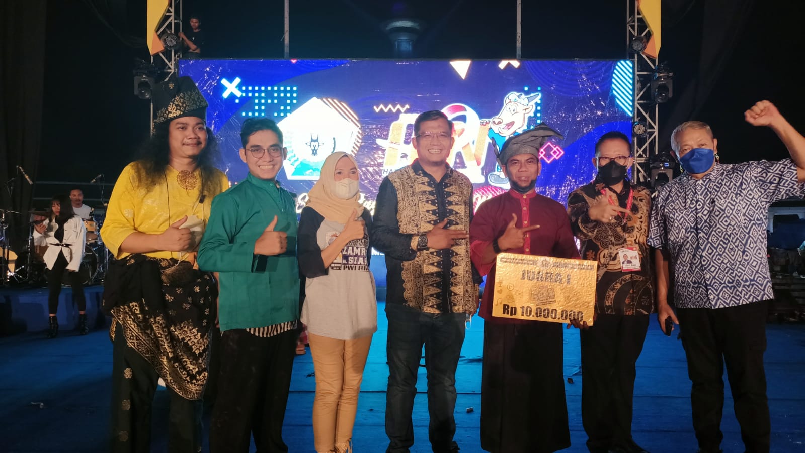 Rumah Sunting Pekanbaru Juara 1 Lomba Puisi Multimedia HPN Kendari