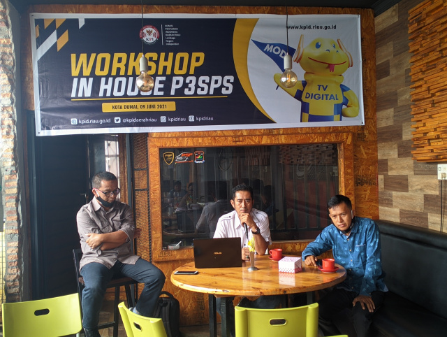 KPID Riau Gelar Workshop In House P3SPS di Dumai