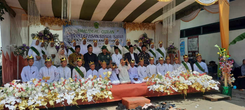 Pelda Hendrianto Hadiri Acara Pelepasan Pelajar SDIT Akila Zahra