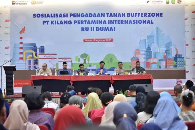 Proses Bufferzone PT KPI RU II Dumai Masuk Tahap Persiapan, Terkendala Tumpang Tindih BMN