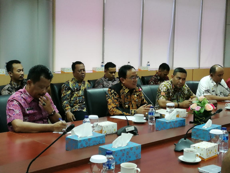 Bupati Inhil Serahkan LKPD Tahun Anggaran 2018 Kepada BPK