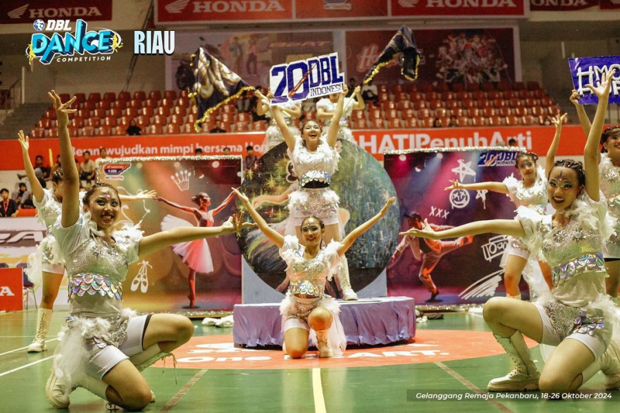 Penampilan Dance Santa Maria Pukau Penonton Honda DBL 2024