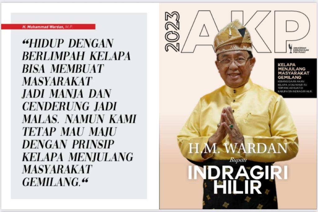 Kelapa Jadi Denyut Kehidupan, Indragiri Hilir Berjuluk Negeri Seribu Parit, Hamparan Kelapa Dunia