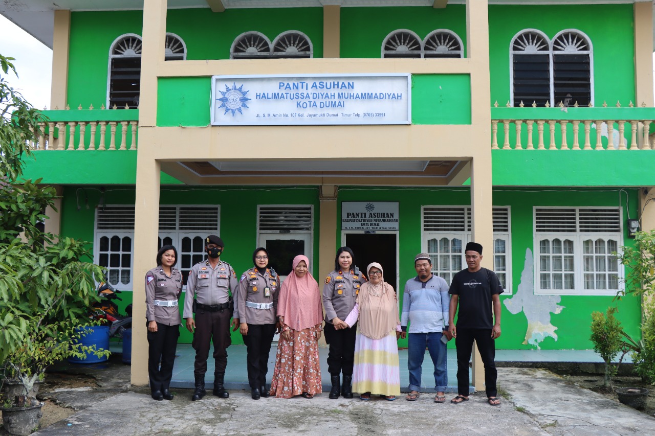 Sosok Wakapolres Kompol Josina Lambiombir SH. SIK, Inisiator Komunitas Jumat Berbagi di Kota Dumai