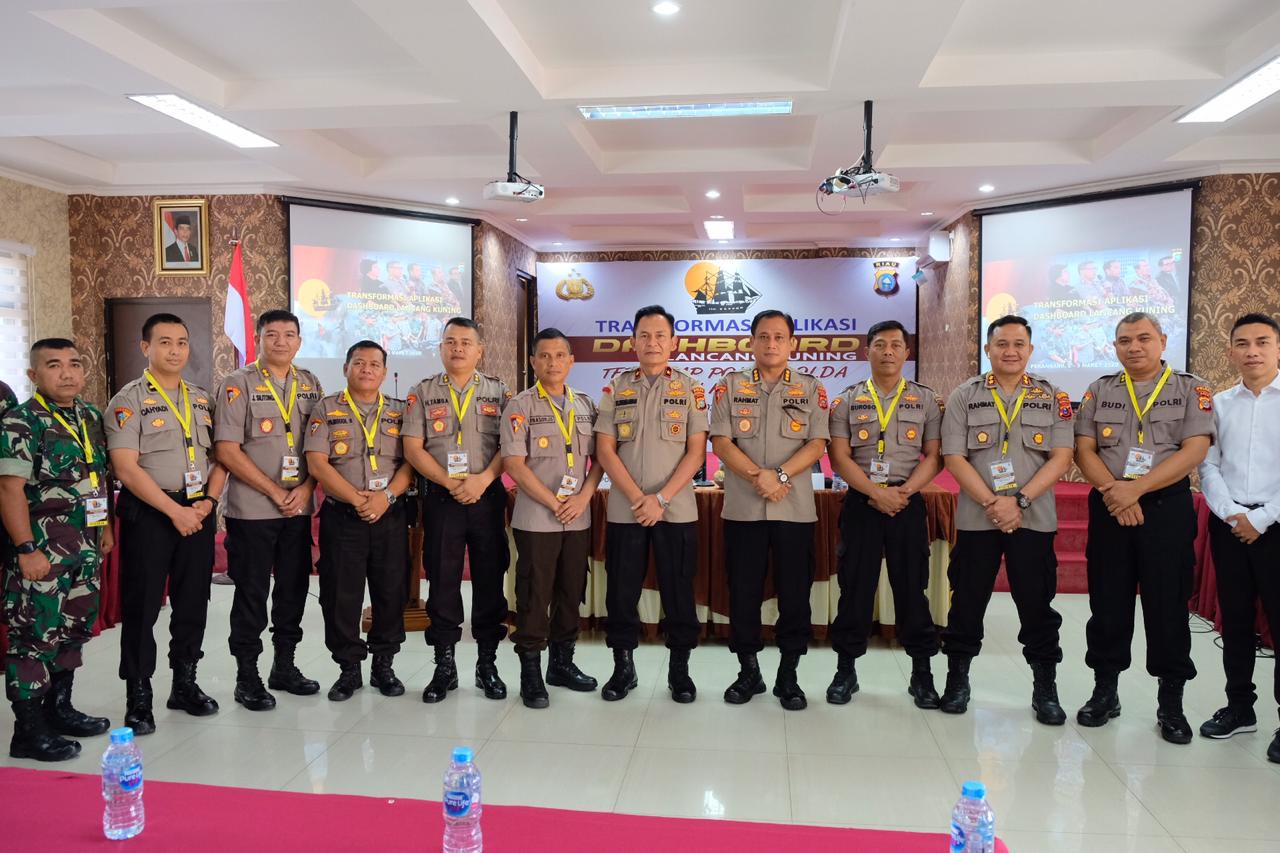 Wakapolda Riau Buka Pelatihan Transformasi Aplikasi Dashboard Lancang Kuning Bagi Sebelas Polda