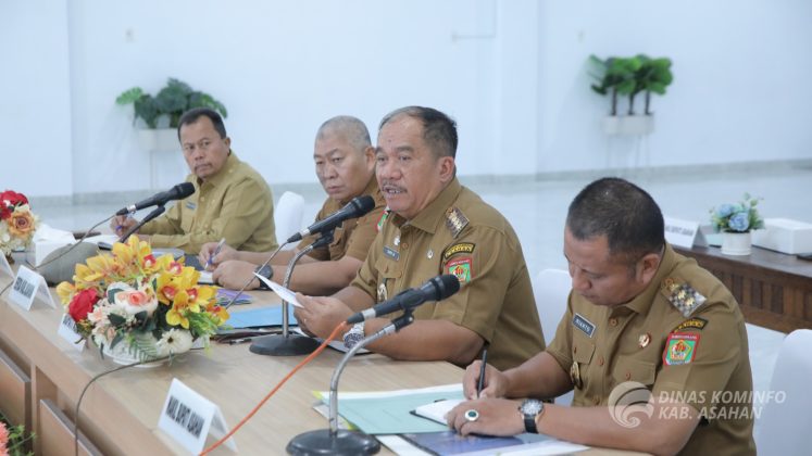 Bupati Asahan Pimpin Rakorpem Bulan Maret 2025
