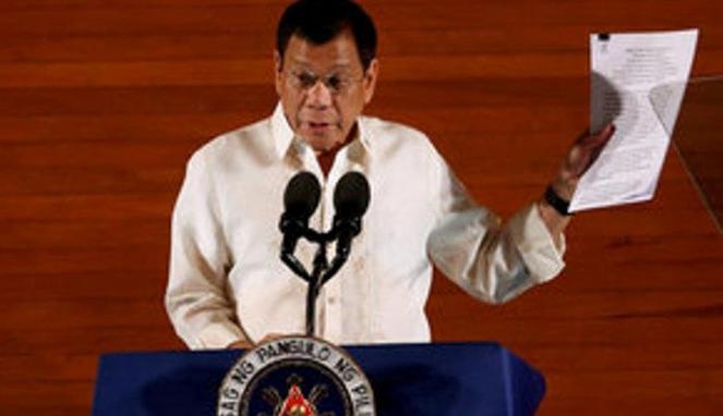 Presiden Filipina Rodrigo Duterte Ancam Keluar dari PBB