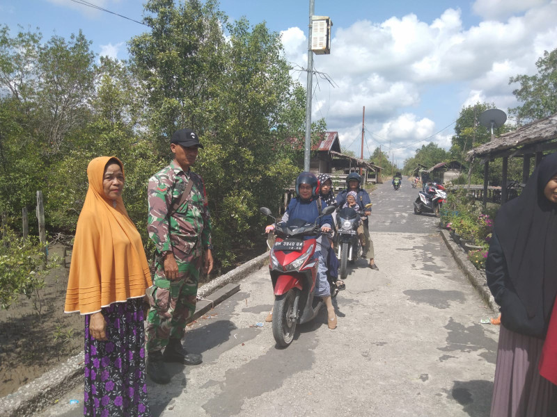 Kopda Ricko Laksanakan Giat Sosialisasi Kepada Masyarakat