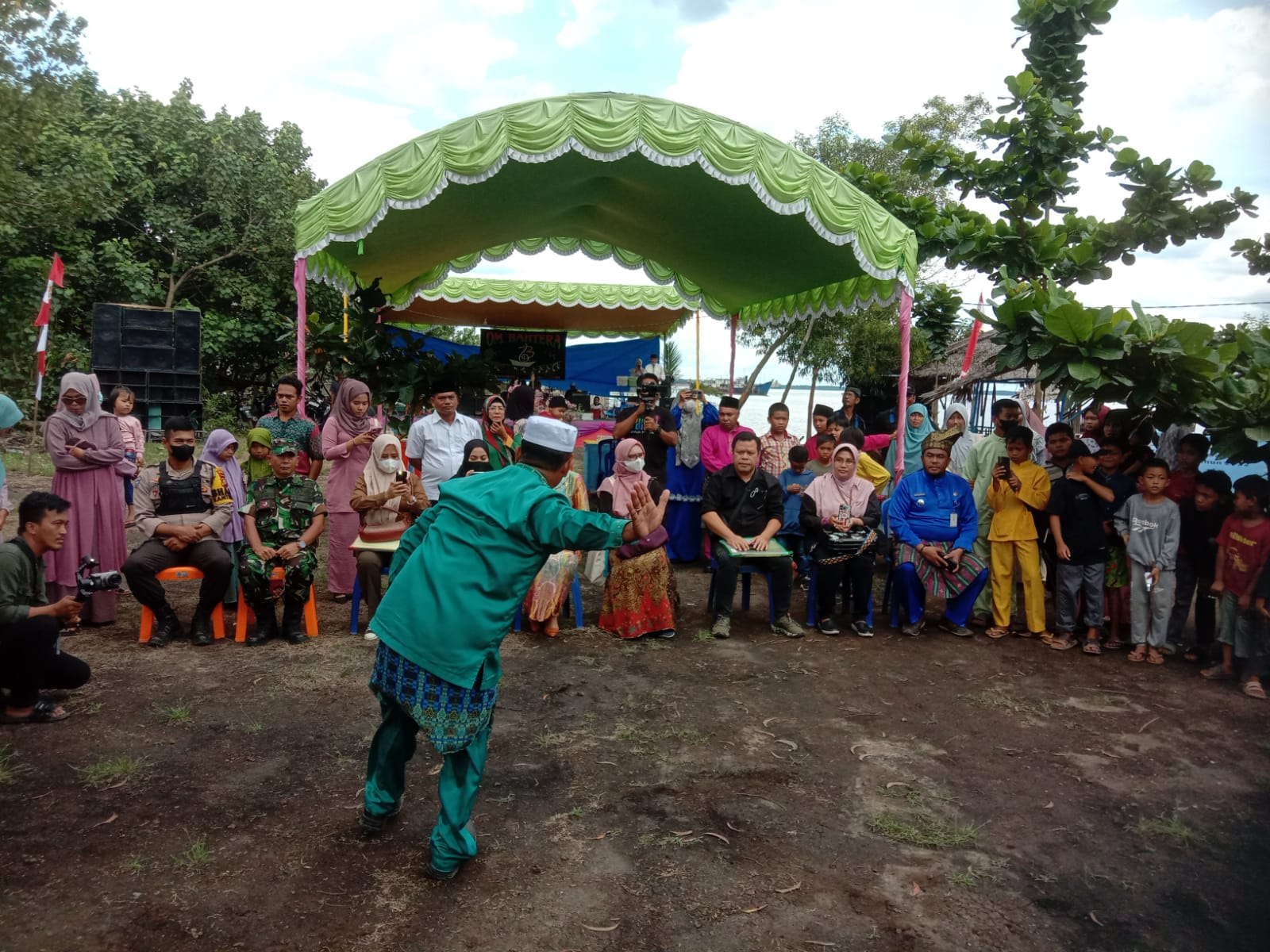 Kapten Inf Syuar Hendri Sambut Kedatangan Kadis Pariwisata Provinsi Riau