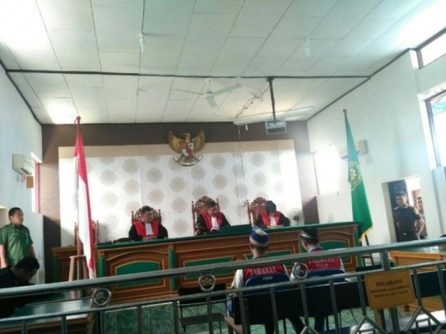 Dua Kurir 10 Kg Shabu Divonis Mati PN Bengkalis
