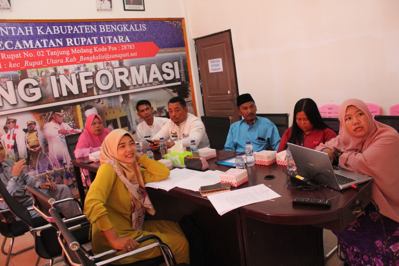 Cegah Mark Up, Pemcam Rupat Utara Verifikasi Perubahan APBDes Tahun 2022