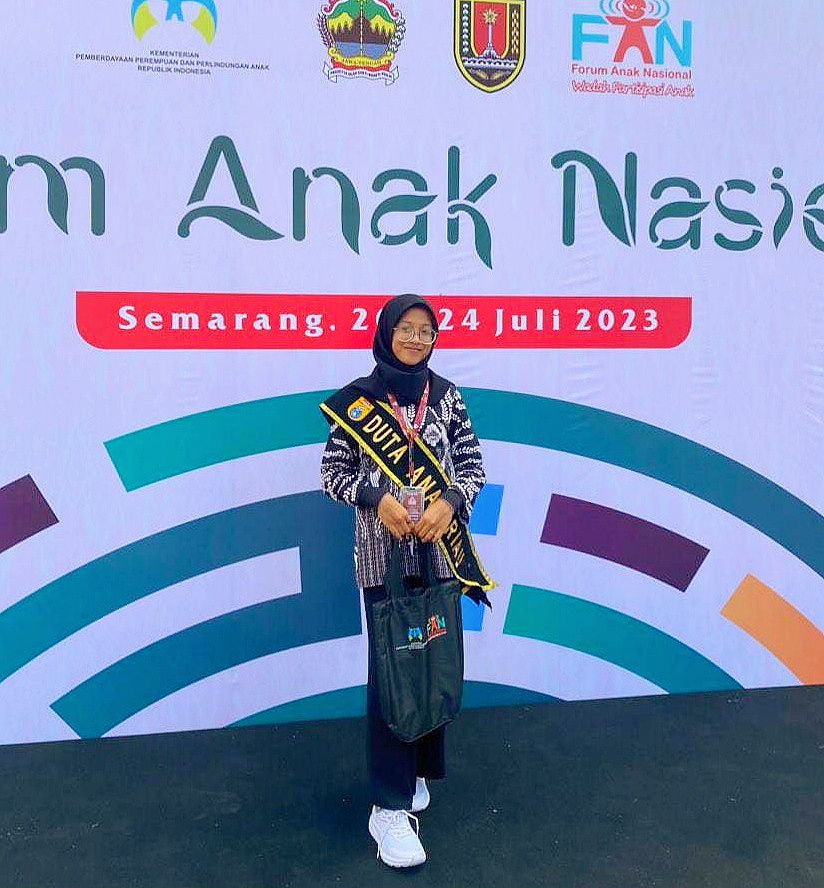 Tengku Nurul Suhada Wakili Provinsi Riau Pada Pertemuan Forum Anak Tingkat Nasional