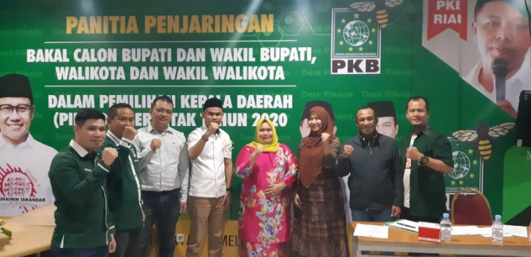 Ikuti Wawancara DPW PKB Riau, Kasmarni Harap Dukungan Masyarakat Bengkalis Terutama Emak-Emak