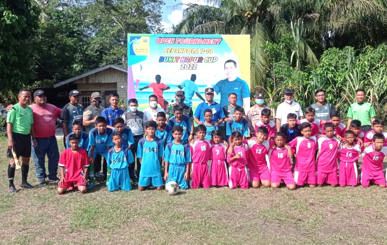 Turnamen Sepakbola U-14, Bukit Kapur Cup 2022 Resmi Bergulir