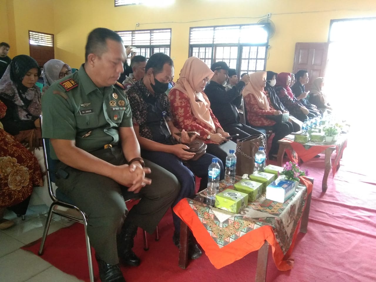 Kapten Arh M.I Daulay Hadiri Kegiatan Pengukuhan Forum Masyarakat Mencegah Stunting