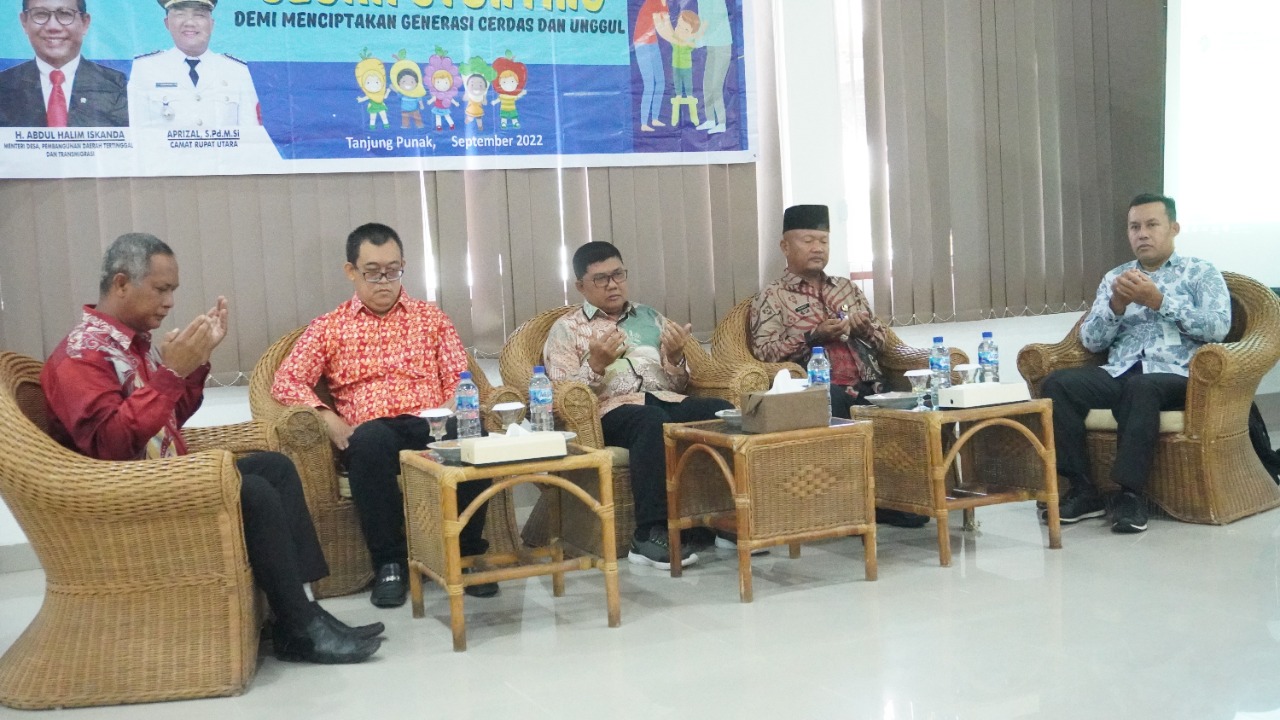 Kader Posyandu dan Guru se Kecamatan Rupat Utara Gelar Stunting