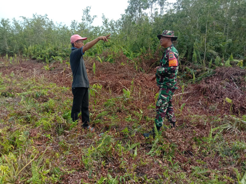 Serda Priyo Sudarmo Monitoring Wilayah Cegah Karhutla