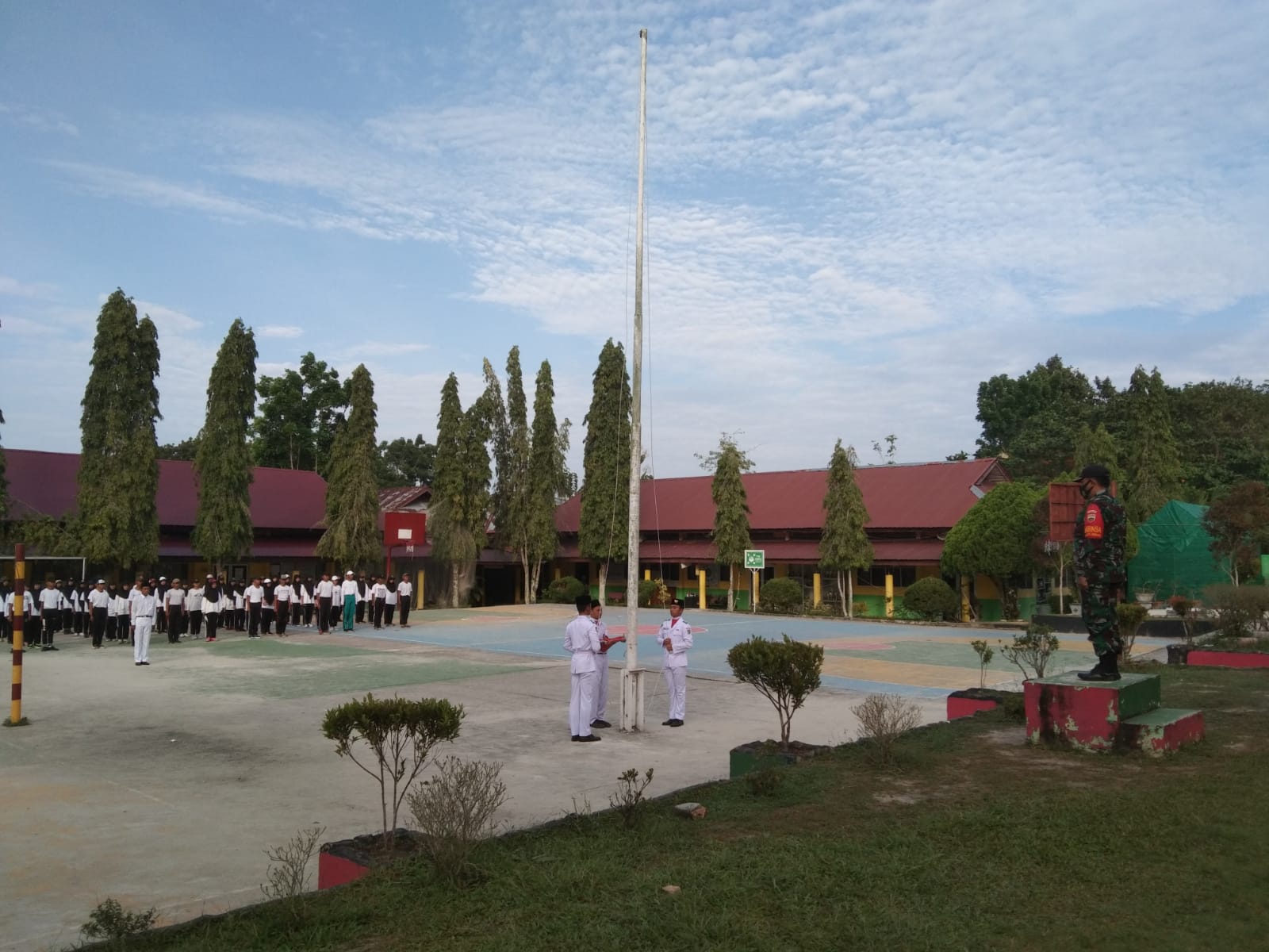 Buka Siswatama, Ini Pesan Serda Roni Sandra