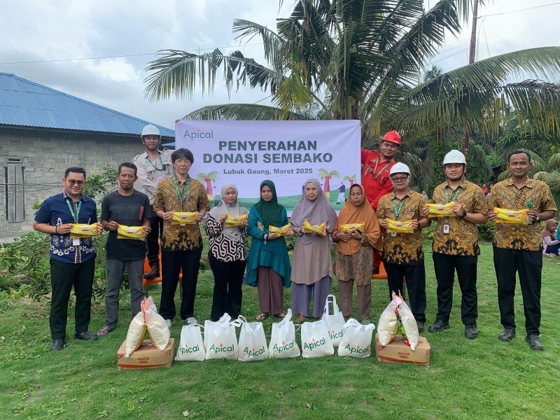 Berbagi Berkah Ramadan, Apical Salurkan Ribuan Sembako untuk Bantu Masyarakat di Dumai