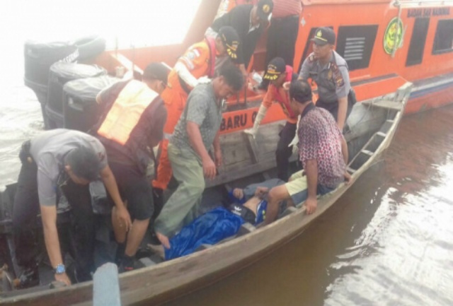 Tenggelam di Sungai Selat Morong, Jenazah Honorer Kantor Dungun Baru Rupat Ditemukan