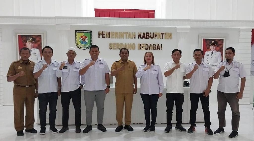 Bupati Sergai Darma Wijaya Sambut Gembira Penyelenggaraan Ekspedisi Geopark Kaldera Toba oleh SMSI