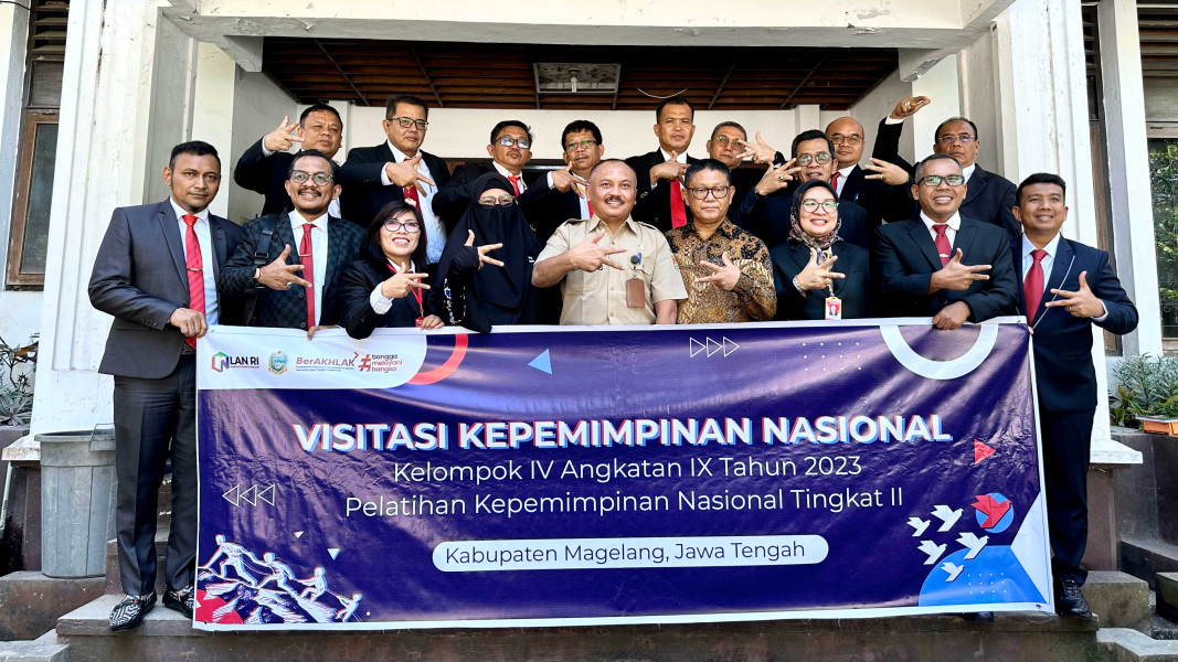 Kadishub Dumai, Peserta PKN Tingkat II Ikuti Visitasi Ke Magelang Bersama  BPSDM Sumut