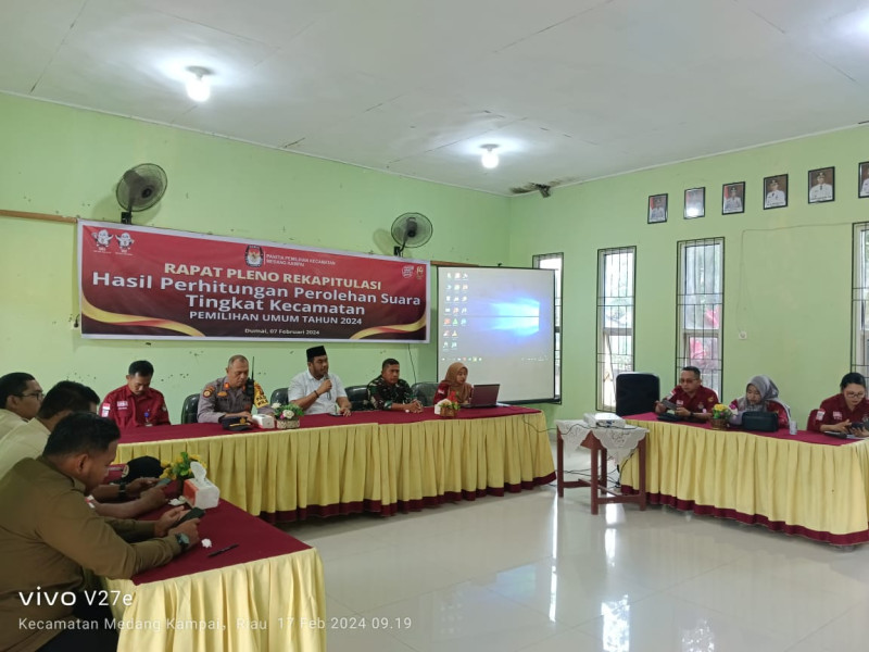 Rapat Berjalan Lancar, Pelda Hendrianto Ucapkan Terima Kasih Kepada Semua Unsur