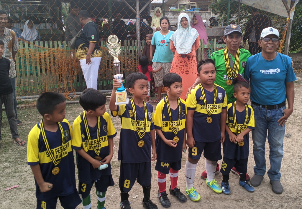 Festival Sepak Bola U 8 Selesai, Persekat Bravo Tampil Sebagai Jawara
