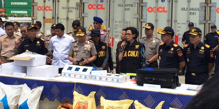 Garangnya Sri Mulyani dan Susi Bongkar Penyelundupan dari Malaysia
