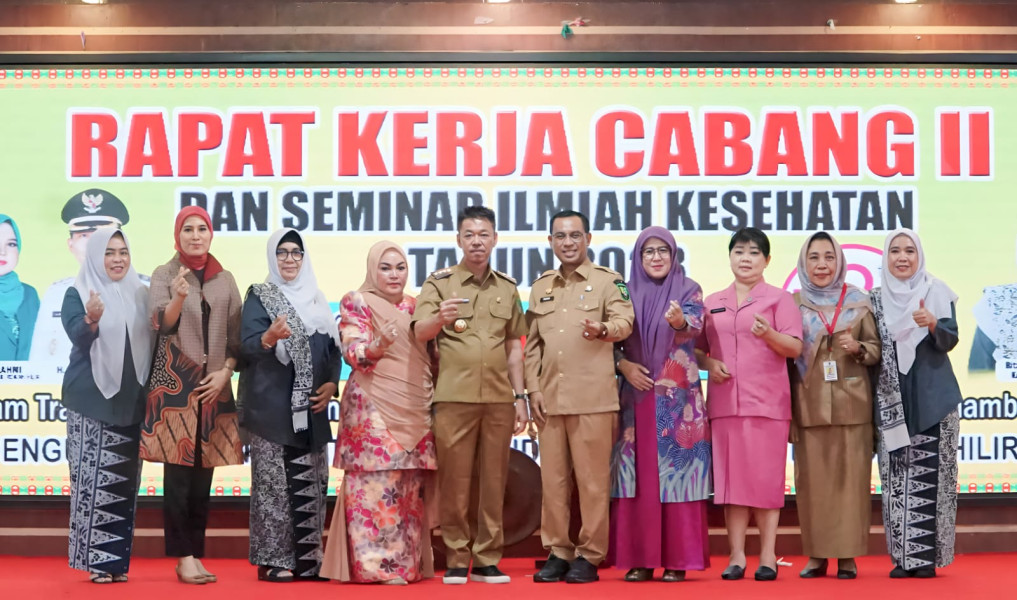 Bupati Rohil Buka Raker Cabang ll dan Seminar Ilmiah Kesehatan Bersempena HUT IBI ke-72