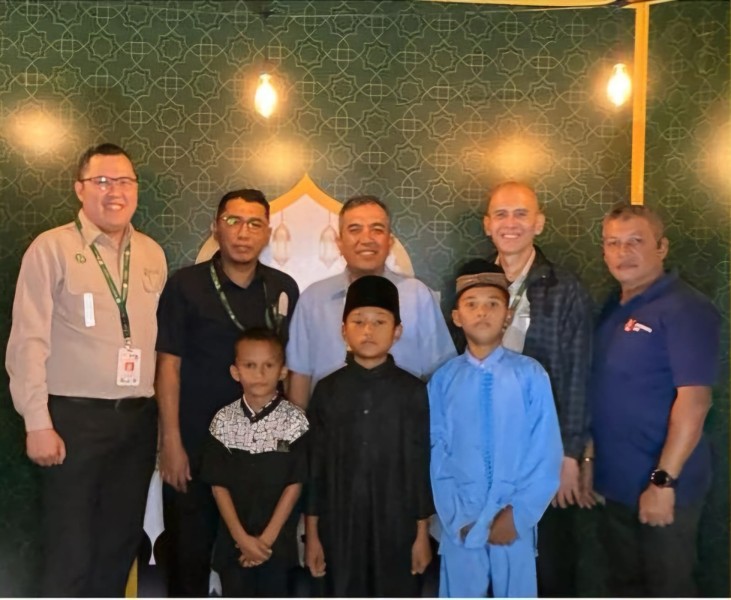 Peduli Masyarakat Sekitar, Apical Gelar Buka Puasa Bersama dan Santunan Anak Yatim di Dumai