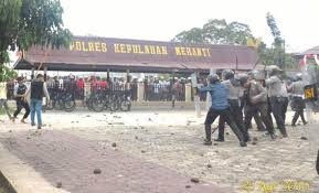 Buntut Bentrokan Berdarah di Mapolres Meranti, Satu Polisi Jadi Tersangka Baru