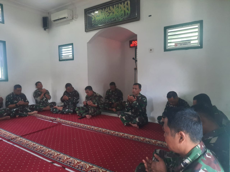 Kodim 0320/Dumai Gelar Doa Bersama Untuk Kelancaran Tugas dan Keselamatan Kota