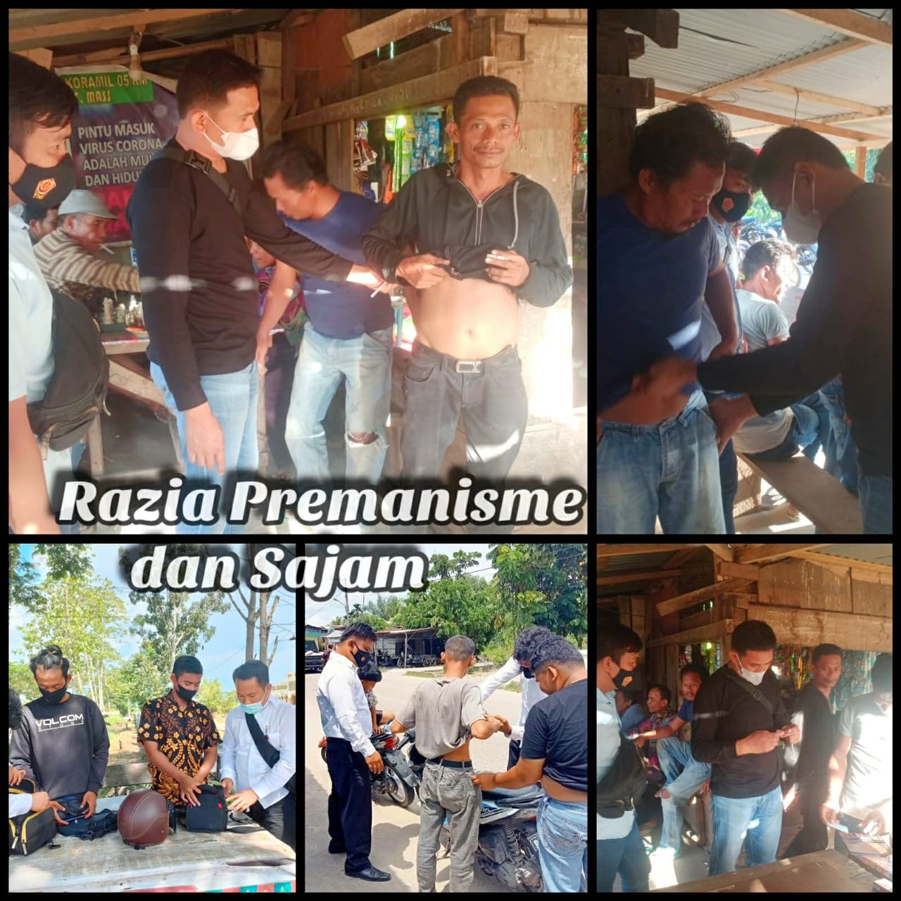 Jelang Ramadhan, Polres Rohil Amankan 410 Botol Miras dan 12 Premanisme