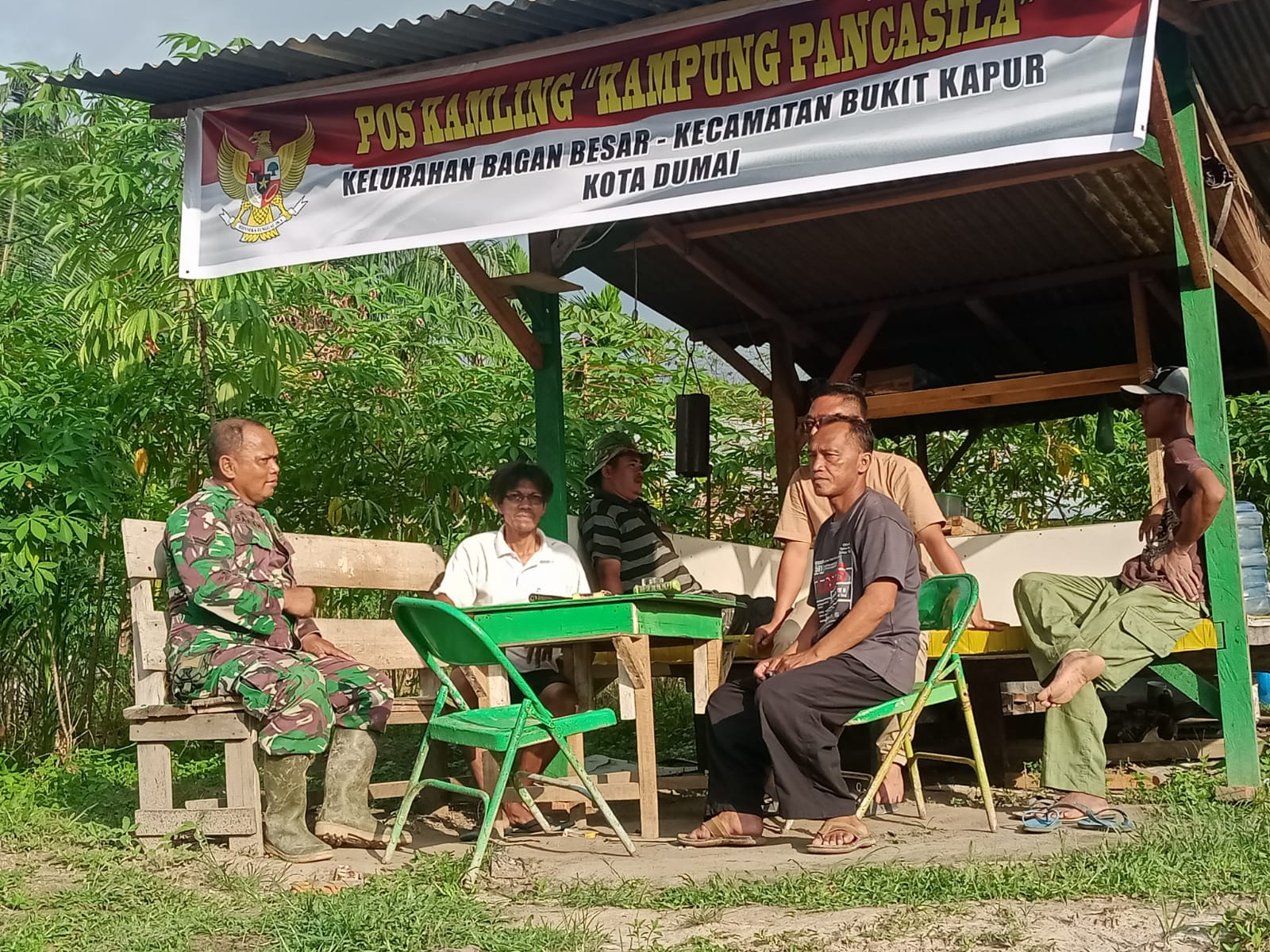 Jaga Keamanan Wilayah, Ini Pesan Sertu Sareh