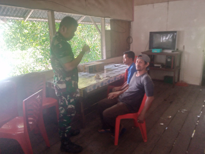 Serda Ade D Purba Melaksanakan Giat Komsos