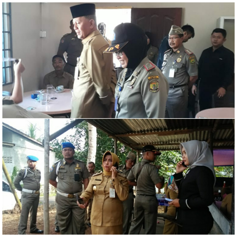 Walikota dan Wawako Tanjung Pinang Razia ke Kedai Kopi