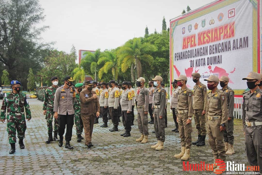 Sekda Pimpin Apel Penanggulangan Bencana Alam