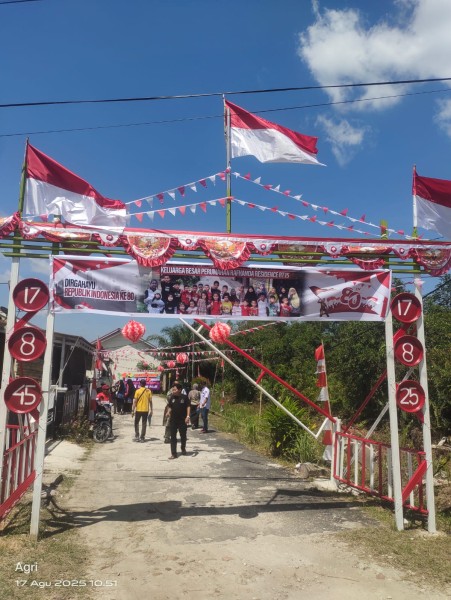Sempena HUT RI ke-80, Digelar Lomba Kebersihan Lingkungan Tingkat RT se Tanjung Palas