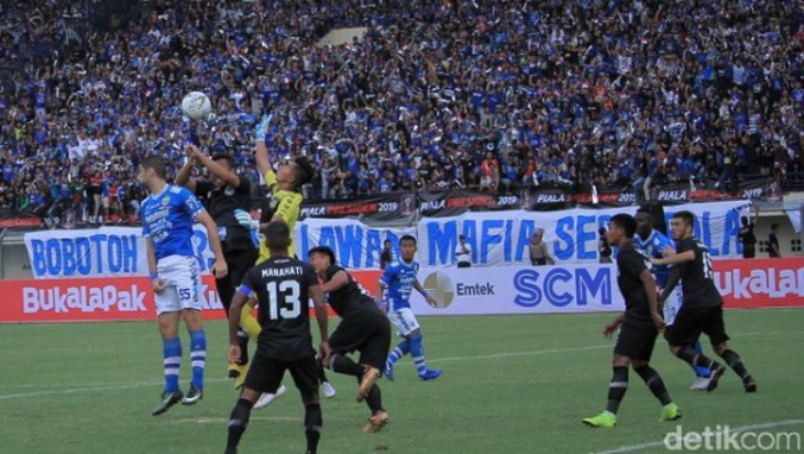 Efisiensi Tira Persikabo Bungkam Persib Bandung pada Piala Presiden 2019