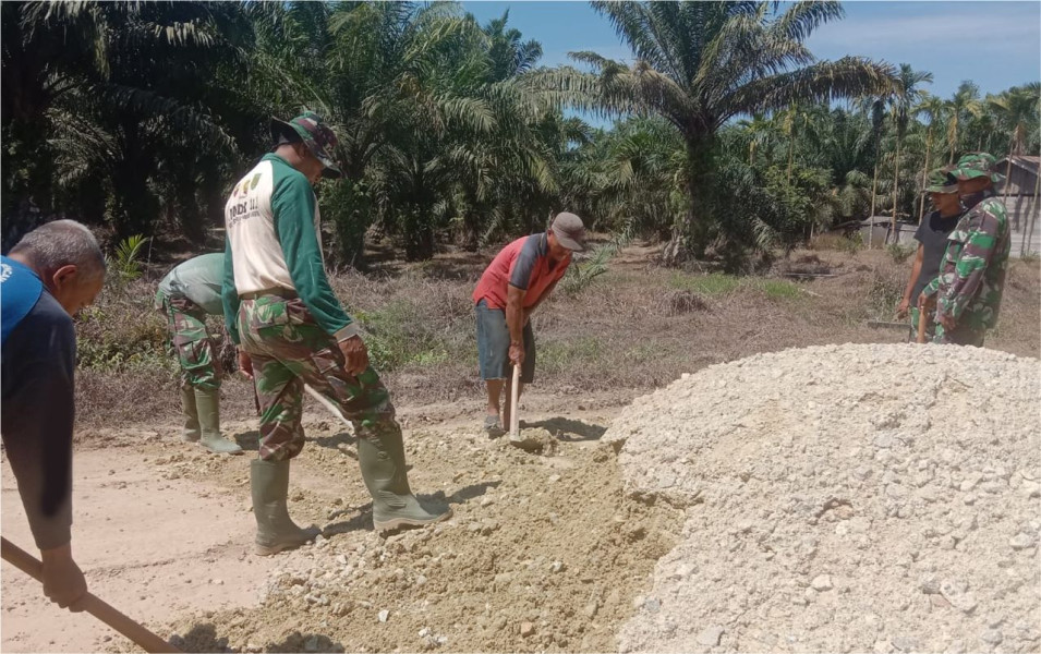 TMMD ke 117, Beberapa Sasaran Fisik dan Non Fisik Sudah Mulai Hampir Selesai