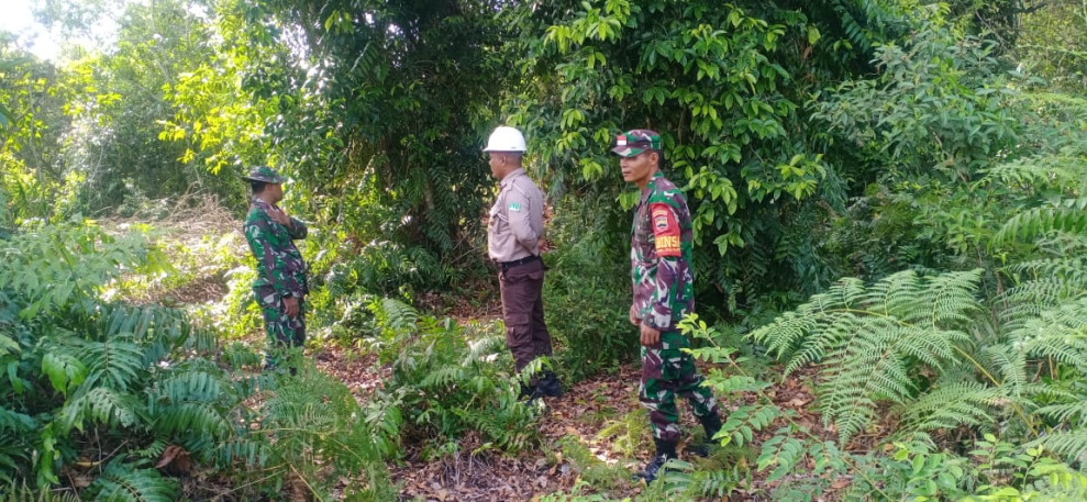 Babinsa Koramil 06 Merbau Laksanakan Patroli dan Sosialisasi