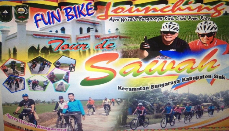 Fun Bike Agro Wisata Bungaraya Ajang Promosi Wisata Pertanian dan Perkebunan