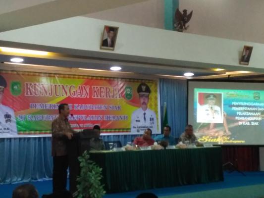 Bupati Siak Kunker ke Meranti