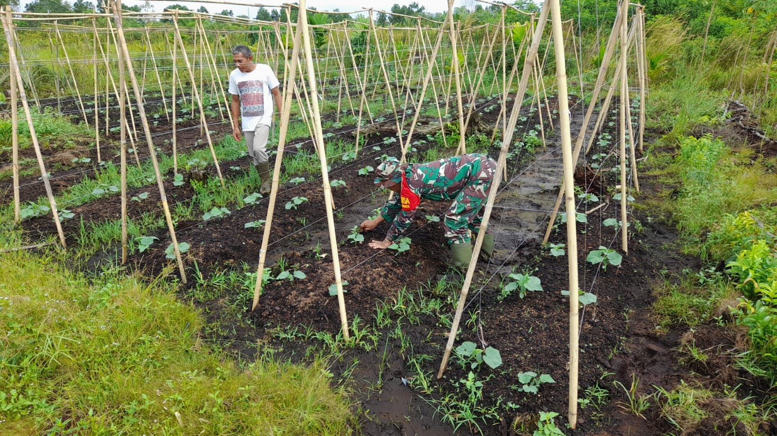 Pelda Sapi'i Sambangi Masyarakat Untuk Sosialisasi Pencegahan Karhutla